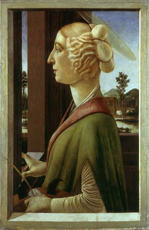 Botticelli / Saint Catherine by klassik art