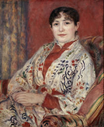 A.Renoir, Bildnis Mme Leriaux/ 1886 von klassik art