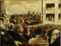Liebermann / In the Concert / Painting by klassik art