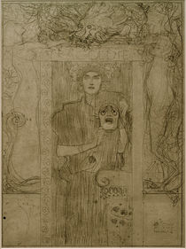 Tragedy / G. Klimt / Sketch, 1897/98 by klassik art