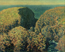 C.Monet, Bloc de Rochers, Belle Ile by klassik art