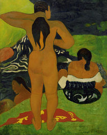Paul Gauguin / Badende Tahitierinnen 1892 von klassik art