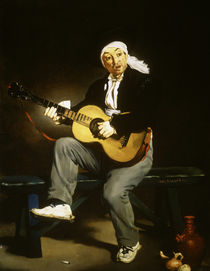 E.Manet, Der spanische Sänger von klassik art