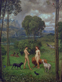H.Thoma, In the Garden of Eden by klassik art