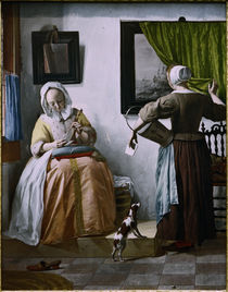 Metsu / Lady Reading a Letter by klassik art