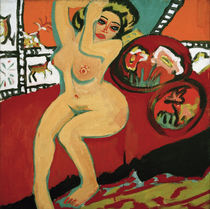 E.L.Kirchner / Sitting Nude with Arms.. by klassik art