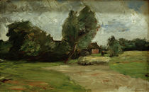 M. Liebermann, "Dutch landscape" / painting by klassik art