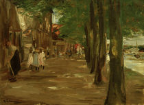 Max Liebermann, "Canal in Edam" / painting by klassik art