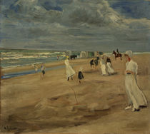 Max Liebermann, Strand bei Noordwijk by klassik art