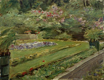 M.Liebermann, "Flower terrace... to the north-west." / painting by klassik art