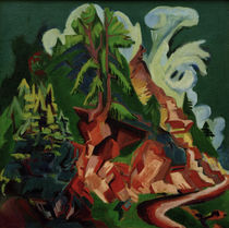 E.L.Kirchner / Mountain / Stafel Path by klassik art