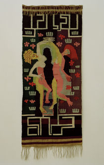 E.L.Kirchner, Zwei Tänzerinnen / Gobelin von klassik art
