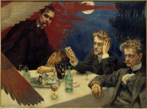Symposium / A.Gallen-Kallela / Painting, 1894 by klassik art