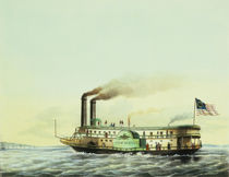 Mississippi Paddle Steamer / Moeller by klassik art