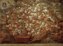 Battle of Lepanto 1571 / contemporary ptg by klassik art