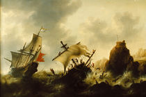 Jacob Bellevois, Shipwreck in Storm by klassik art