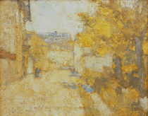 Street in Weimar / C. Rohlfs / Painting 1889 by klassik art