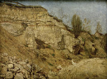Quarry near Weimar / C. Rohlfs / Painting c.1887 by klassik art