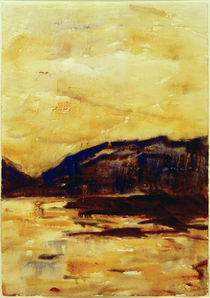 C.Rohlfs, Goldenes Abendlicht am Lago Maggiore von klassik art