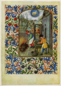 Dresden Prayer Book / December / ca. 1500 by klassik art