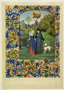 Mstr. Dresdener Gebetsbuch / April/um 1500 von klassik art