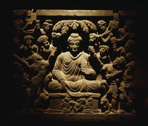 Temptation of Buddha / Ind. Relief / C3rd by klassik art