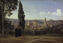 C.Corot / Florenz v. d. Boboli-Gärten aus von klassik art