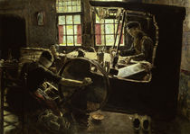 Liebermann / The Weaver / 1882 by klassik art