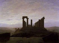 C.D.Friedrich, Junotempel Agrigent/1830 von klassik art