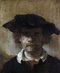 Rembrandt / Self-Portr. (Leipzig) / 1650 by klassik art