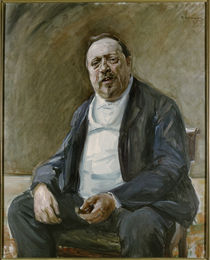 Alfred von Berger / Liebermann painting by klassik art