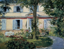 E.Manet, Landhaus in Rueil by klassik art