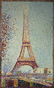 G.Seurat, The Eiffel Tower / Paint./ 1889 by klassik art