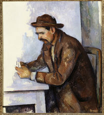 P.Cézanne, The Card Player / 1890–92 by klassik-art