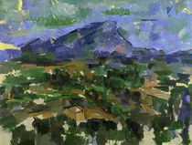 La Montagne Sainte-Victoire / P. Cézanne / Painting c.1904 by klassik art