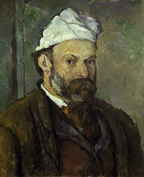 Paul Cézanne, Selbstbildnis von klassik art