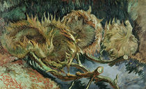 V. van Gogh, Four Cut Sunflowers / Paint. by klassik art