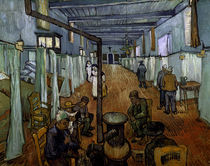 V. van Gogh, Schlafsaal im Hostpial Arles von klassik art