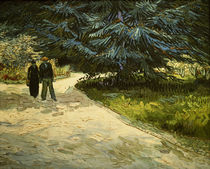 V. van Gogh, Public Garden w. Couple /1888 by klassik art