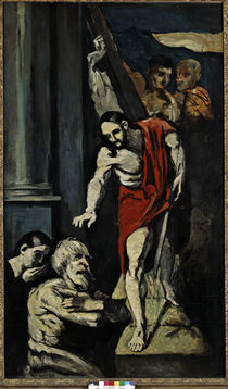 Cézanne / Christ in Limbo / Painting by klassik art