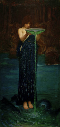 J.W.Waterhouse, Circe Invidiosa von klassik art