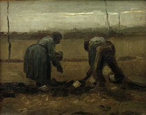 V. van Gogh, Planting potatoes / 1885 by klassik art