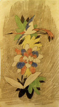 August Macke / Bird in Flower / 1914 by klassik art
