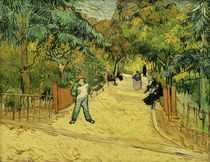 V. van Gogh, Entrance to park in Arles by klassik art
