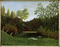H.Rousseau, View of Bois de Boulogne by klassik art