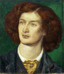 A.C.Swinburne / Zeichnung v. D.G.Rossetti von klassik art