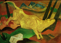 F.Marc, Die gelbe Kuh (Skizze) von klassik art