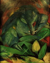 Franz Marc / Boar and Sow (wild boars) / Painting, 1913 by klassik art