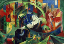 Cows (Painting with Cows I) / F. Marc / Painting, 1913 by klassik art