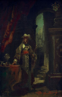 Portrait of a Sovereign / C. Spitzweg / Painting c.1849 by klassik art